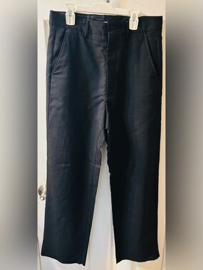 Marni Black Flat-Front Men's Pants